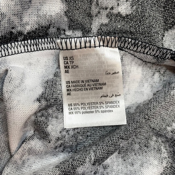 Jenni Super Soft Sleep Shirt White Dynamite Tie Dye XS New - Picture 6 of 7